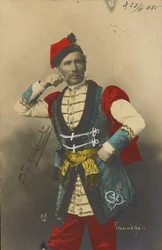 Feliks Krzesiński (Felix Kschessinsky) in Ballet Costume to Mazurka